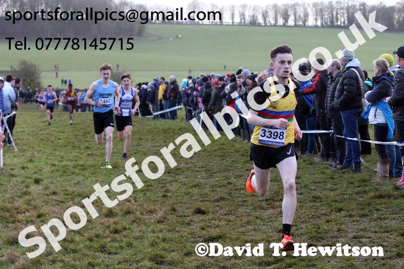 Mens under-17s 2019 British Athletics Inter Counties Cross Country, Prestwood Hall, Loughborough. Photo:  David T. Hewitson/Sports for All Pics